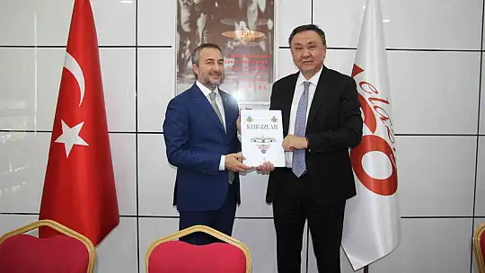 Kırgızistan-Türkiye İş Fırsatları Toplantısı Elazığ'da yapıldı