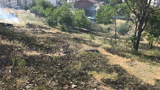 Elazığ'da korkutan yangın