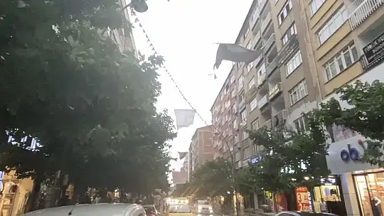 Elazığ'da kuvvetli rüzgar etkili oldu