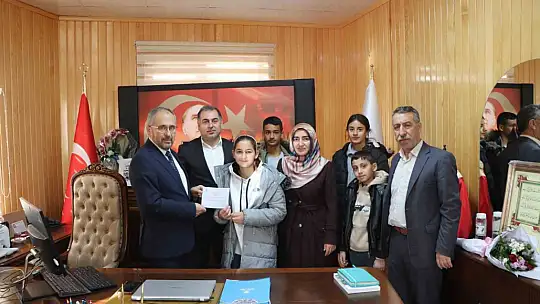 Elazığ'da öğrencilerden Filistin'e anlamlı destek