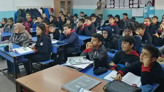 Elazığ'da öğrencilere sulak alanların önemi anlatıldı