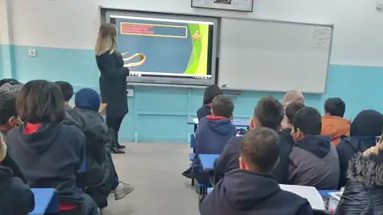 Elazığ'da öğrencilere sulak alanların önemi anlatıldı