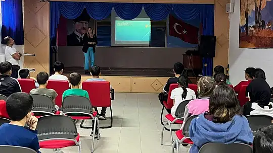 Elazığ'da öğrencilere tabiat eğitimleri sürüyor
