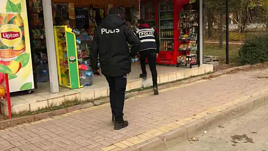 Elazığ'da okul önlerinde denetim