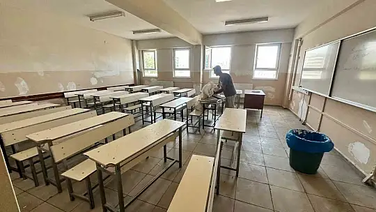 Elazığ'da okullar yeni eğitim öğretim yılına hazırlanıyor