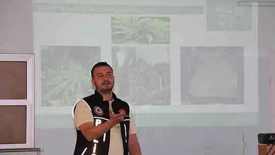 Elazığ'da Orman Müdürlüğü personeline uyuşturucu ile mücadele eğitimi verildi