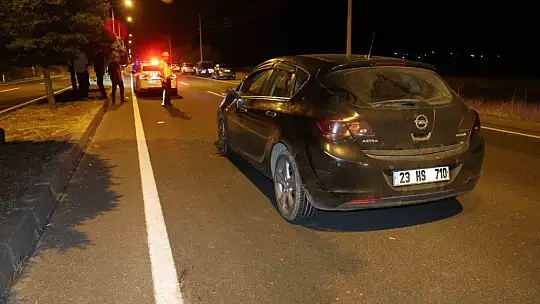 Elazığ'da otomobilin çarptığı kadın ağır yaralandı