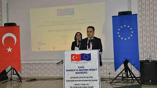 Elazığ'da RAM Özel Eğitim Projesi kapanış programı gerçekleşti
