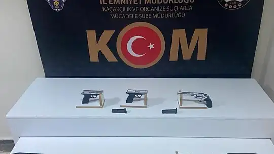 Elazığ'da ruhsatsız silah operasyonu: 2 kişi yakalandı