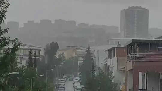 Elazığ'da sağanak etkili oldu