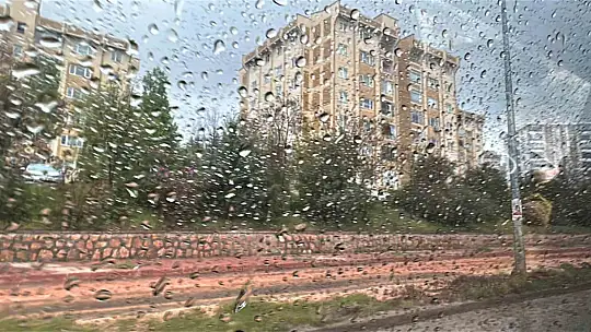 Elazığ'da sağanak yağış