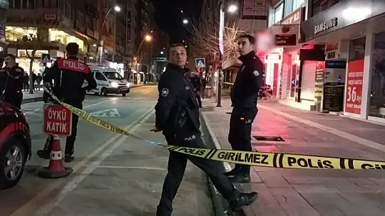 Elazığ'da silahlı kavga: 1 yaralı