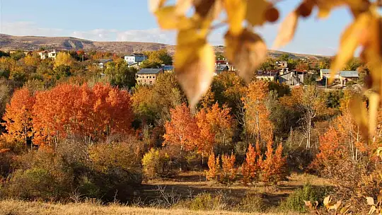 Elazığ'da sonbahar güzelliği