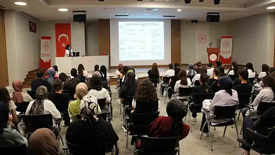 Elazığ'da stajyer öğrencilere yönelik eğitim