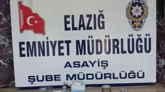 Elazığ'da su saati ve muslukları çalan şüpheli yakalandı