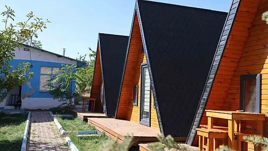 Elazığ'da tatilcilerin yeni gözdesi bungalovlar