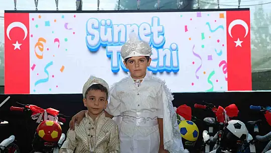 Elazığ'da toplu sünnet töreni
