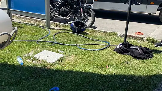 Elazığ'da trafik kazası : 1 yaralı