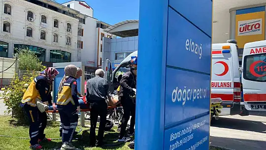Elazığ'da trafik kazası : 1 yaralı