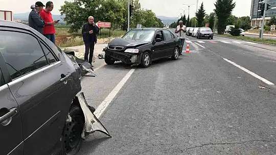 Elazığ'da trafik kazası: 1 yaralı