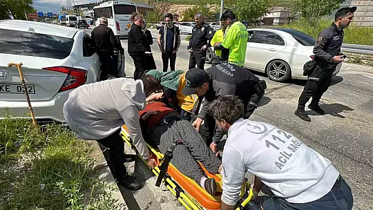 Elazığ'da trafik kazası: 2 yaralı