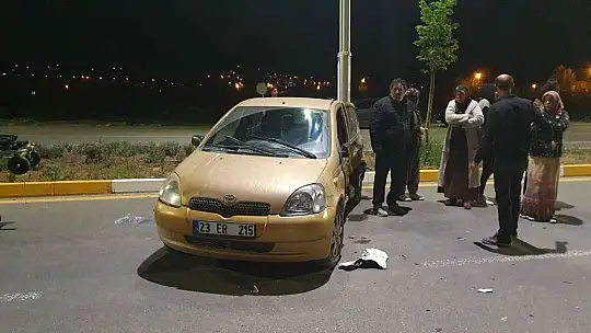 Hicret Mahallesi'nde trafik kazası