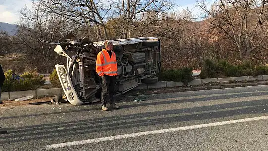 Elazığ'da trafik kazası: 4 yaralı