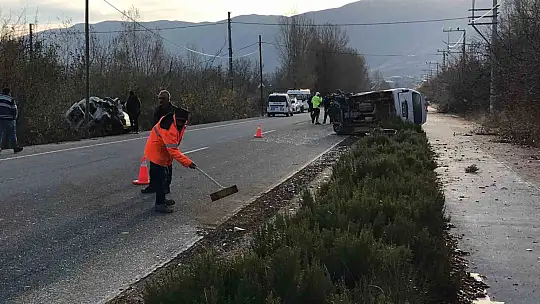 Elazığ'da trafik kazası: 4 yaralı