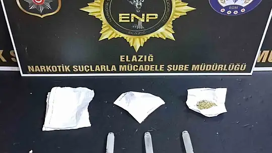 Elazığ'da uyuşturucu operasyonu