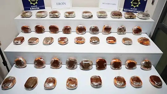 Elazığ'da uyuşturucuya büyük darbe: 29 kilo uyuşturucu ele geçirildi