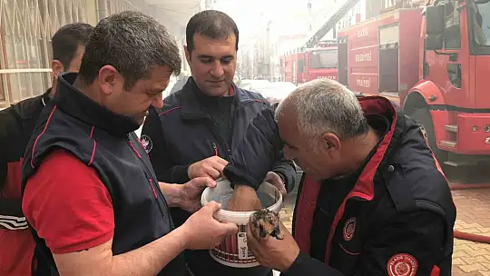 Elazığ'da yangın: 3 ev kullanılamaz hale geldi