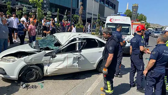 Elazığ'da yılın ilk 6 ayında bin 459 kaza meydana geldi