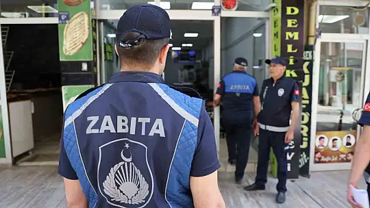 Elazığ'da zabıta ekiplerinden sıkı denetim: Kaldırımlar işgal edilmeyecek