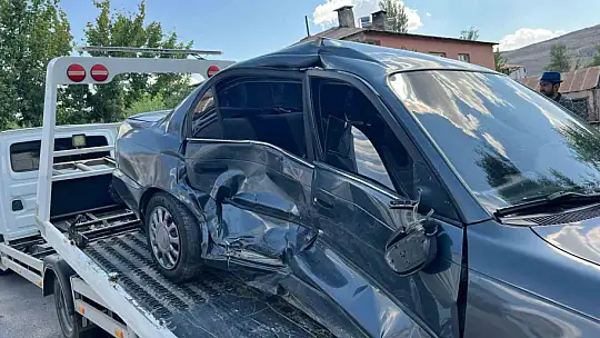 Elazığ'da zincirleme kaza: 1 yaralı