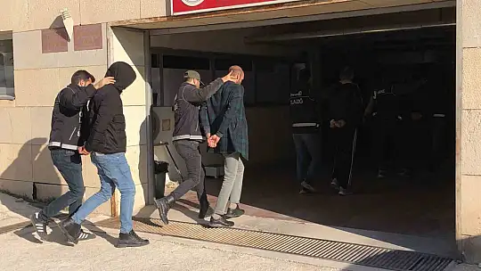 Elazığ'daki uyuşturucu operasyonunda 3 tutuklama