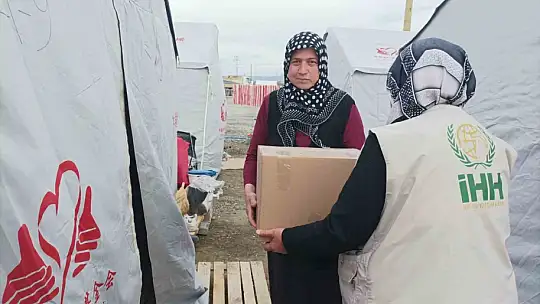 Elazığ'dan Kahramanmaraş'a kadın dayanışması