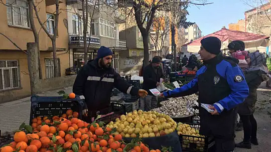 Elazığ polisinden deprem bilinçlendirme çalışması