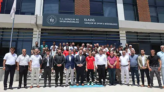 Elazığ protokolü, Atatürk Stadyumu'nu inceledi
