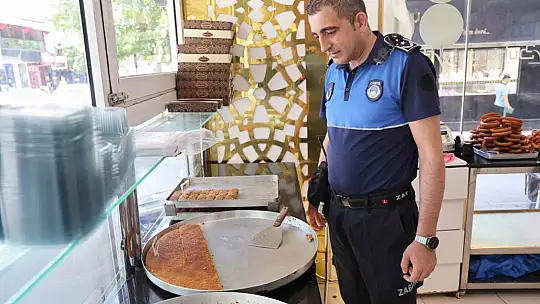 Elazığ zabıtasından bayram öncesi sıkı denetim