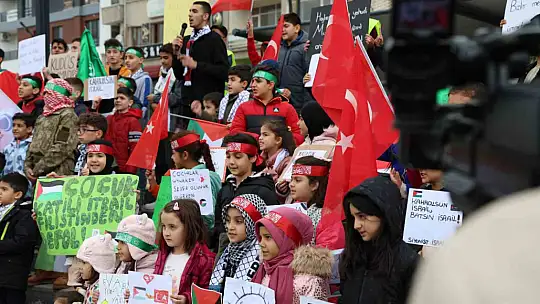 Elazığlı çocuklardan Gazzeli akranları için dayanışma örneği