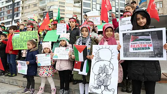 Elazığlı çocuklardan Gazzeli akranları için dayanışma örneği