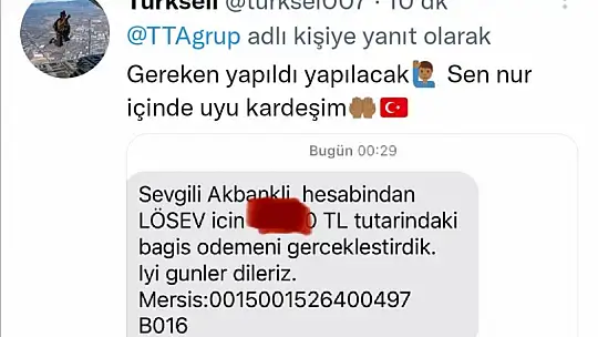 Elazığlı şehidin vasiyeti üzerine LÖSEV'e bağış yağdı