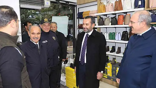 Emniyet Genel Müdürü Aktaş, Elazığ'da vatandaşlarla bir araya geldi