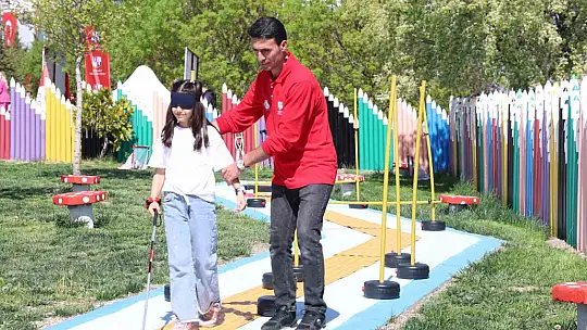 En anlamlı proje: 'Empati Parkuru' hayata geçirildi