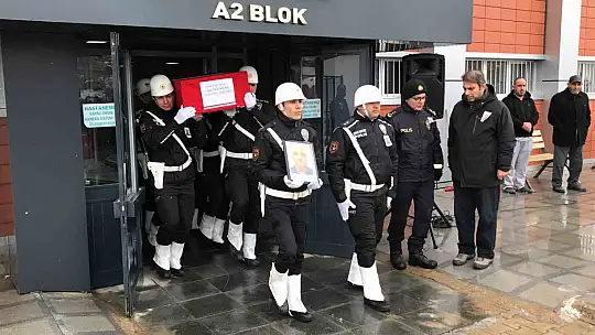 Enkaz altından çıkartılan şehit polisin cenazesi memleketine gönderildi