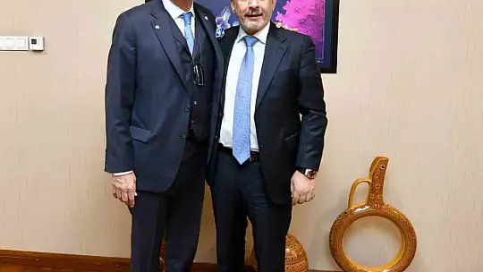 ETSO Başkanı Alan, TOBB Başkanı Hisarcıklıoğlu ile bir araya geldi