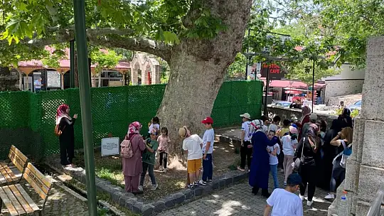 Evliya Çelebi gölgesinde not almıştı, ağırlığını kaldıramayınca güçlendirildi