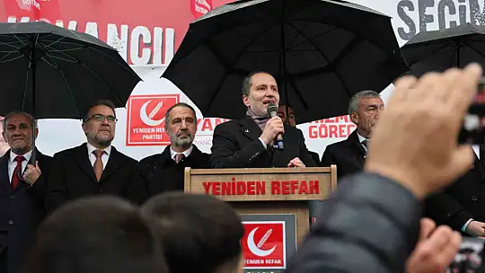 Fatih Erbakan: 'Yeniden Refah Partisi, Türkiye'nin en hızlı büyüyen siyasi partisidir'