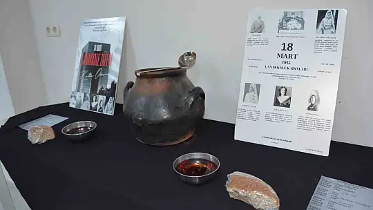 Fırat Üniversitesinde 18 Mart Çanakkale Zaferi sergisi açıldı