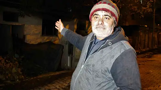 Gece yarısı facianın eşiğinden dönüldü: Yangına uykusunda yakalandı